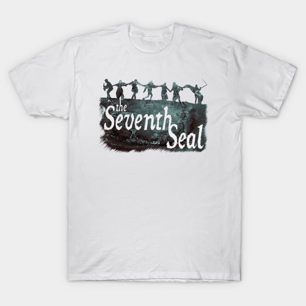 The Seventh Seal - The Dance Macabre T-Shirt by The Blue Box